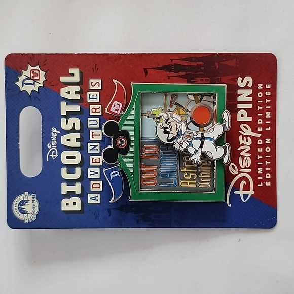 NWT Disney Parks 2025 Bicoastal Adventures Tomorrow Land Goofy Slider LE 4000 - Picture 1 of 11